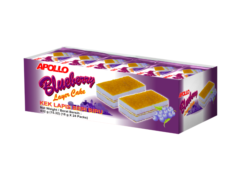 APOLLO Blueberry Layer Cake - Image 3