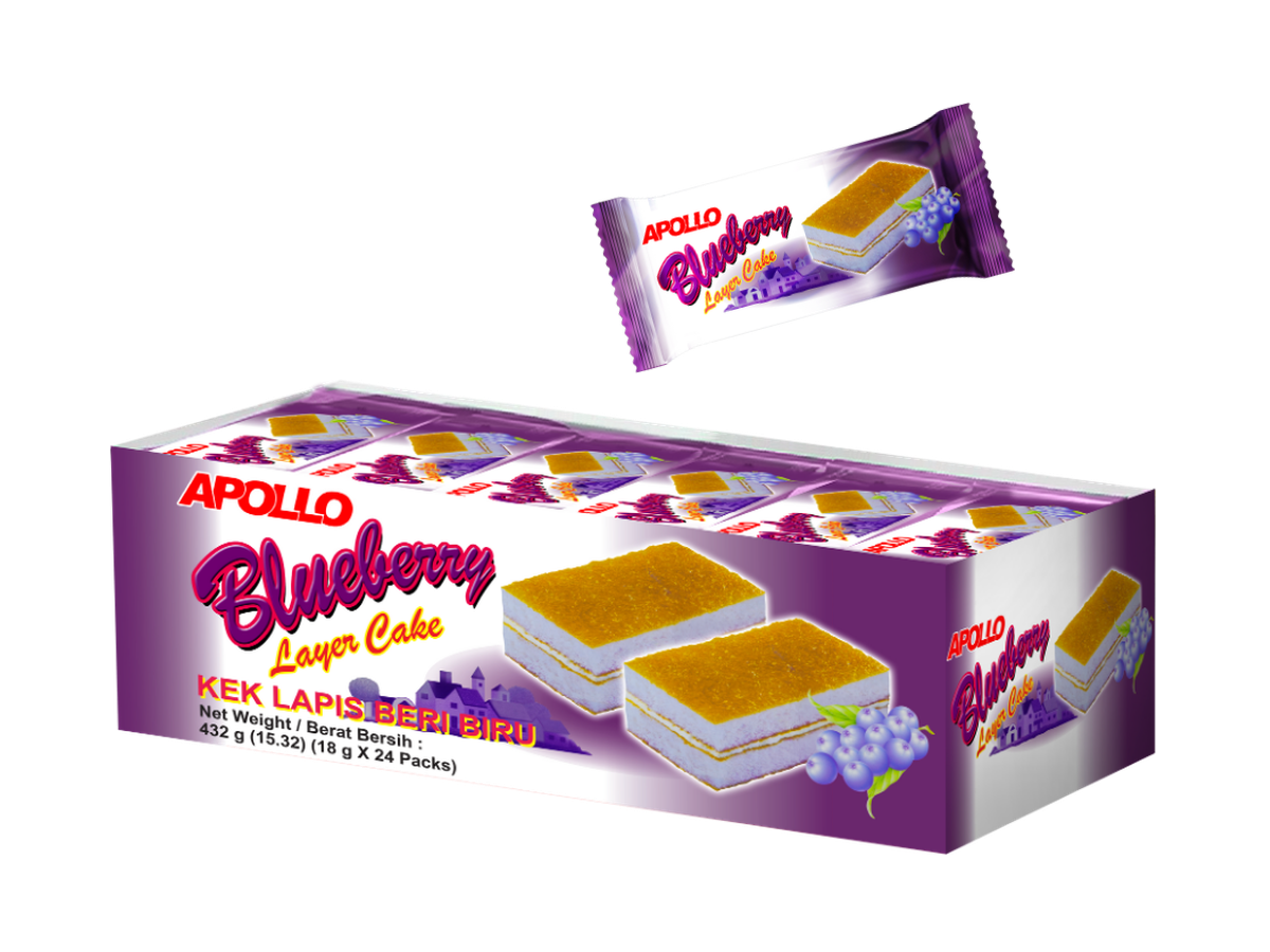 APOLLO Blueberry Layer Cake - Group
