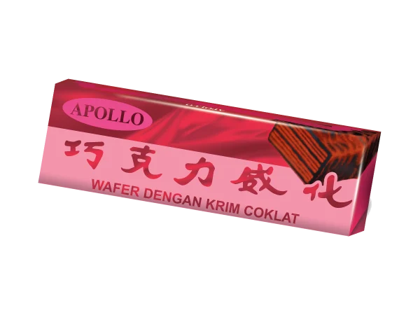 APOLLO Chocolate Wafer Cream - Single Pack