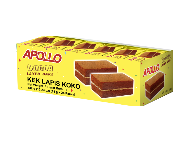 APOLLO Cocoa Layer Cake - Image 3