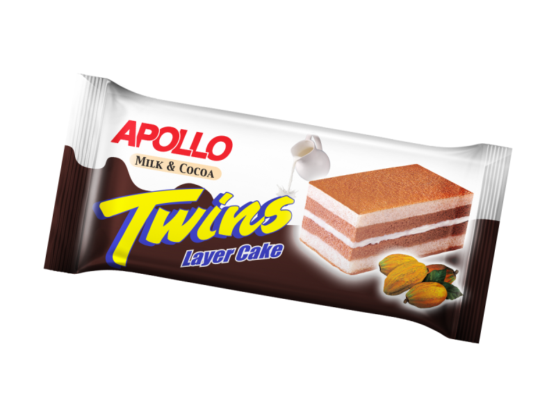 APOLLO Milk & Cocoa Twins Layer Cake