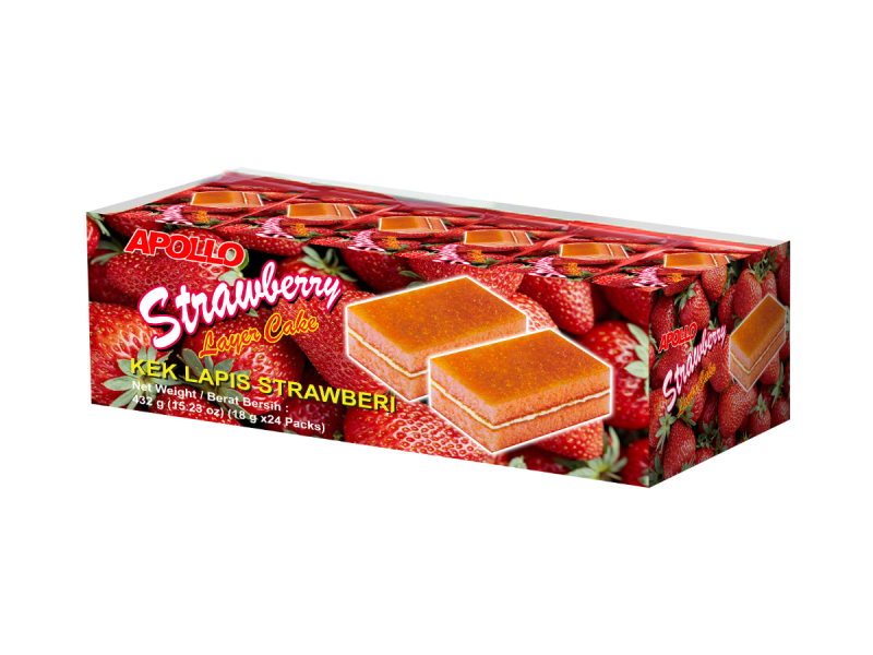 APOLLO Strawberry Layer Cake - Image 3