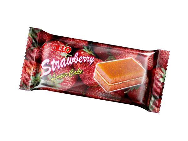 APOLLO Strawberry Layer Cake - Single Pack