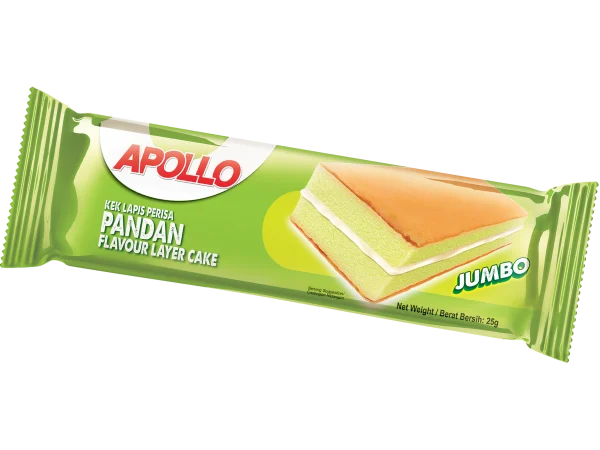 APOLLO Pandan Flavour Layer Cake - Single Pack