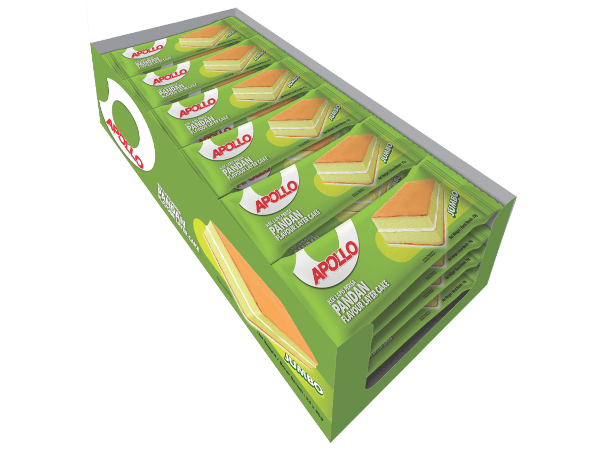 APOLLO Pandan Flavour Layer Cake (Jumbo) - Image 3